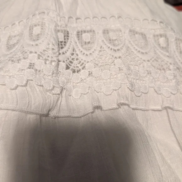 Wishlist Apparel White Maxi Dress Small - Picture 6 of 9